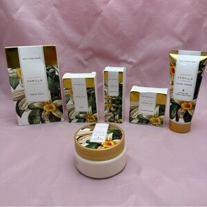 ✨ Spa Luxetique Vanilla Bath & Body Gift Set ✨ Lotion • Hand Cream • Bath Salt